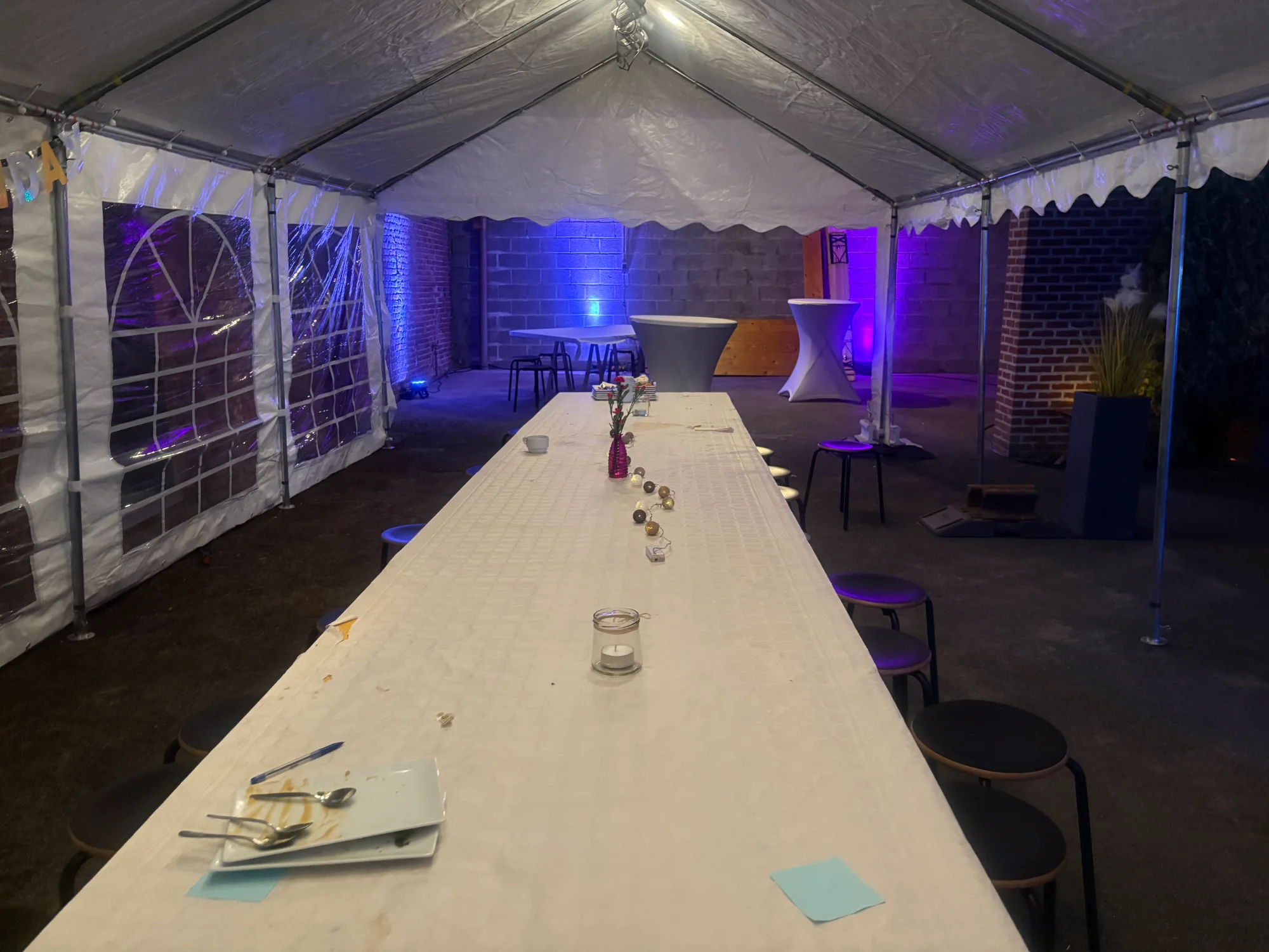 Réception en salle & sous chapiteau